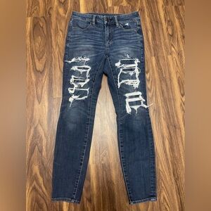 American Eagle distressed jeans